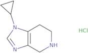 1-Cyclopropyl-1H,4H,5H,6H,7H-imidazo[4,5-c]pyridine hydrochloride