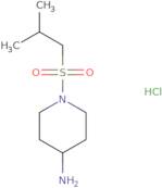 1-(2-Methylpropanesulfonyl)piperidin-4-amine hydrochloride