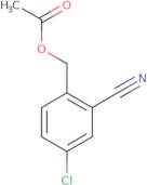 (4-Chloro-2-cyanophenyl)methyl acetate