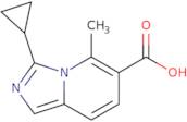 3-Cyclopropyl-5-methylimidazo[1,5-a]pyridine-6-carboxylic acid