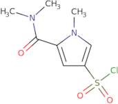 5-(Dimethylcarbamoyl)-1-methyl-1H-pyrrole-3-sulfonyl chloride