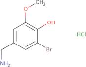 4-(Aminomethyl)-2-bromo-6-methoxyphenol hydrochloride