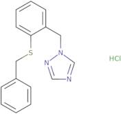 1-{[2-(Benzylsulfanyl)phenyl]methyl}-1H-1,2,4-triazole hydrochloride