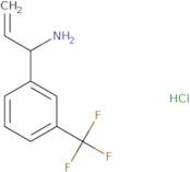 1-[3-(Trifluoromethyl)phenyl]prop-2-en-1-amine hydrochloride