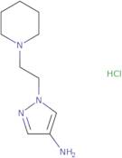 1-[2-(Piperidin-1-yl)ethyl]-1H-pyrazol-4-amine hydrochloride