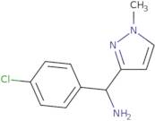 (4-Chlorophenyl)(1-methyl-1H-pyrazol-3-yl)methanamine