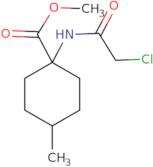 Methyl 1-(2-chloroacetamido)-4-methylcyclohexane-1-carboxylate