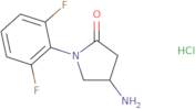 4-Amino-1-(2,6-difluorophenyl)pyrrolidin-2-one hydrochloride