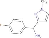 (4-Fluorophenyl)(1-methyl-1H-pyrazol-3-yl)methanamine