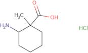 2-Amino-1-methylcyclohexane-1-carboxylic acid hydrochloride