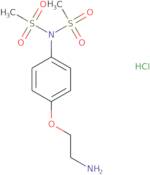 N-[4-(2-Aminoethoxy)phenyl]-N-methanesulfonylmethanesulfonamide hydrochloride