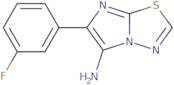 6-(3-Fluorophenyl)imidazo[2,1-b][1,3,4]thiadiazol-5-amine