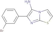 6-(3-Bromophenyl)imidazo[2,1-b][1,3]thiazol-5-amine