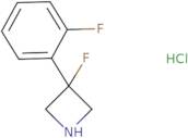 3-Fluoro-3-(2-fluorophenyl)azetidine hydrochloride