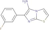 6-(3-Fluorophenyl)imidazo[2,1-b][1,3]thiazol-5-amine