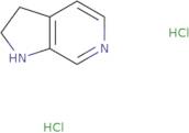 1H,2H,3H-Pyrrolo[2,3-c]pyridine dihydrochloride