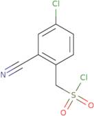 (4-Chloro-2-cyanophenyl)methanesulfonyl chloride