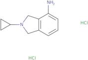 2-Cyclopropyl-2,3-dihydro-1H-isoindol-4-amine dihydrochloride