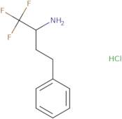 1,1,1-Trifluoro-4-phenylbutan-2-amine hydrochloride