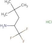 1,1,1-Trifluoro-4,4-dimethylpentan-2-amine hydrochloride