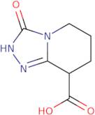 3-Oxo-2H,3H,5H,6H,7H,8H-[1,2,4]triazolo[4,3-a]pyridine-8-carboxylic acid