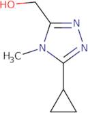 (5-Cyclopropyl-4-methyl-4H-1,2,4-triazol-3-yl)methanol