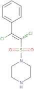 1-(1,2-Dichloro-2-phenylethenesulfonyl)piperazine