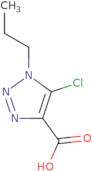 5-Chloro-1-propyl-1H-1,2,3-triazole-4-carboxylic acid