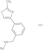 N-Methyl(3-(2-methylthiazol-4-yl)phenyl)methanamine hydrochloride