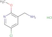 (5-Chloro-2-methoxypyridin-3-yl)methanamine hydrochloride