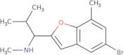 [1-(5-Bromo-7-methyl-1-benzofuran-2-yl)-2-methylpropyl](methyl)amine