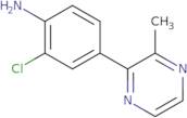 2-Chloro-4-(3-methylpyrazin-2-yl)aniline