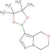 3-(4,4,5,5-Tetramethyl-1,3,2-dioxaborolan-2-yl)-6,7-dihydro-4H-pyrazolo[5,1-c][1,4]oxazine