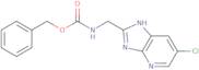 Benzyl ((6-chloro-3H-imidazo[4,5-b]pyridin-2-yl)methyl)carbamate