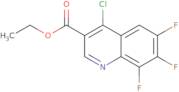 ethyl 4-chloro-6,7,8-trifluoroquinoline-3-carboxylate