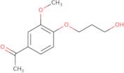 1-[4-(3-Hydroxypropoxy)-3-methoxyphenyl]ethanone