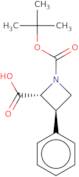 rac-(2R,3R)-1-[(tert-Butoxy)carbonyl]-3-phenylazetidine-2-carboxylic acid