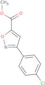 Methyl 3-(4-chlorophenyl)-1,2-oxazole-5-carboxylate