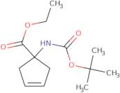 Ethyl 1-(Boc-amino)-3-cyclopentenecarboxylate