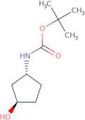 trans-3-N-Boc-aminocyclopentanol