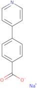 4-Pyridin-4-ylbenzoic acid sodium