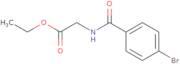 Ethyl 2-(4-bromobenzamido)acetate