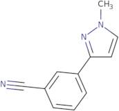 3-(1-Methyl-1H-pyrazol-3-yl)benzonitrile