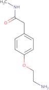 2-(4-(2-Aminoethoxy)phenyl)-N-methylacetamide