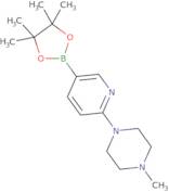 1-Methyl-4-[4-(4,4,5,5-tetramethyl-1,3,2-dioxaborolan-2-yl)pyridin-2-yl]piperazine