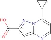 7-Cyclopropylpyrazolo[1,5-a]pyrimidine-2-carboxylic acid