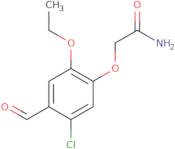 2-(5-Chloro-2-ethoxy-4-formylphenoxy)acetamide