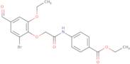 Ethyl 4-([(2-bromo-6-ethoxy-4-formylphenoxy)acetyl]amino)benzoate