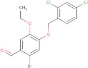 2-Bromo-4-[(2,4-dichlorobenzyl)oxy]-5-ethoxybenzaldehyde