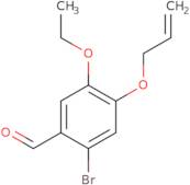 2-Bromo-5-ethoxy-4-(prop-2-en-1-yloxy)benzaldehyde